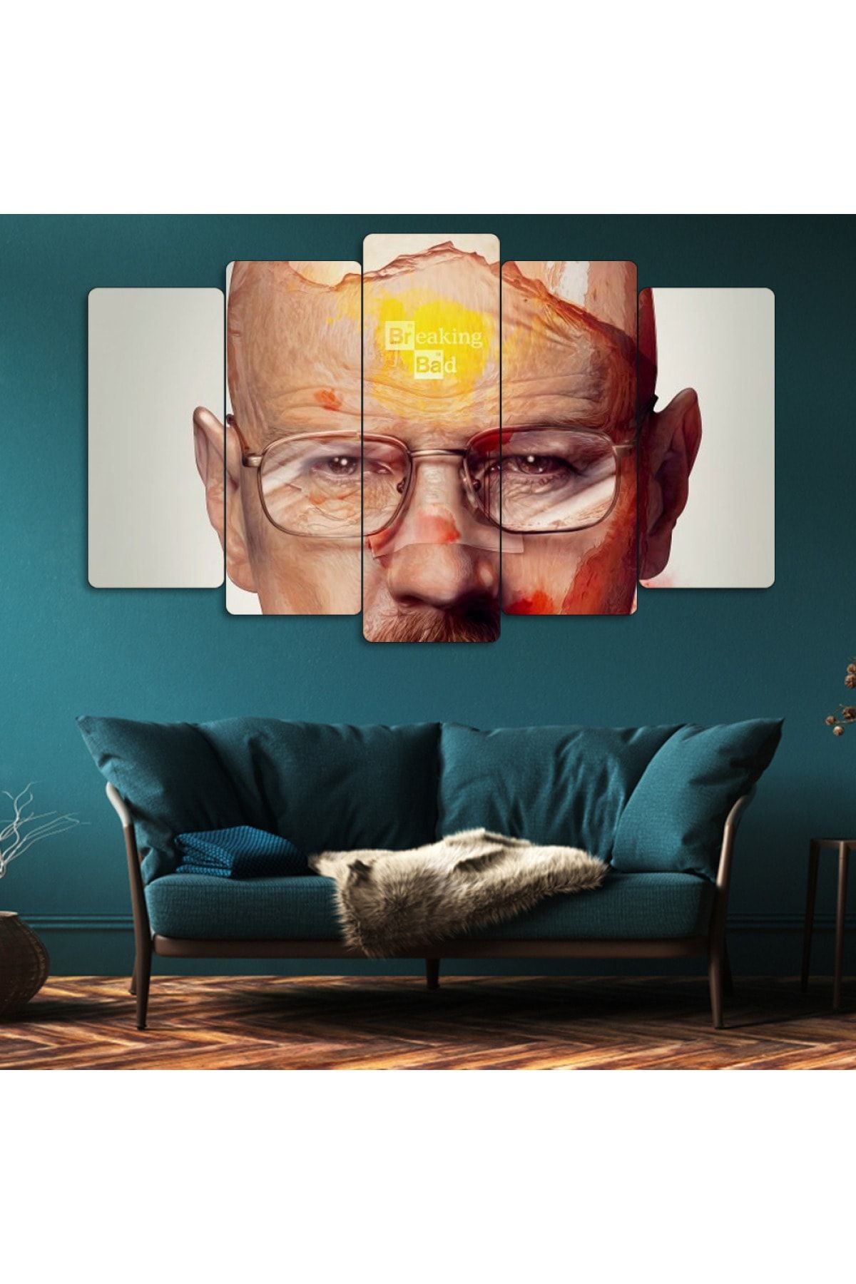 5 Parça Mdf Breaking Bad Tablosu