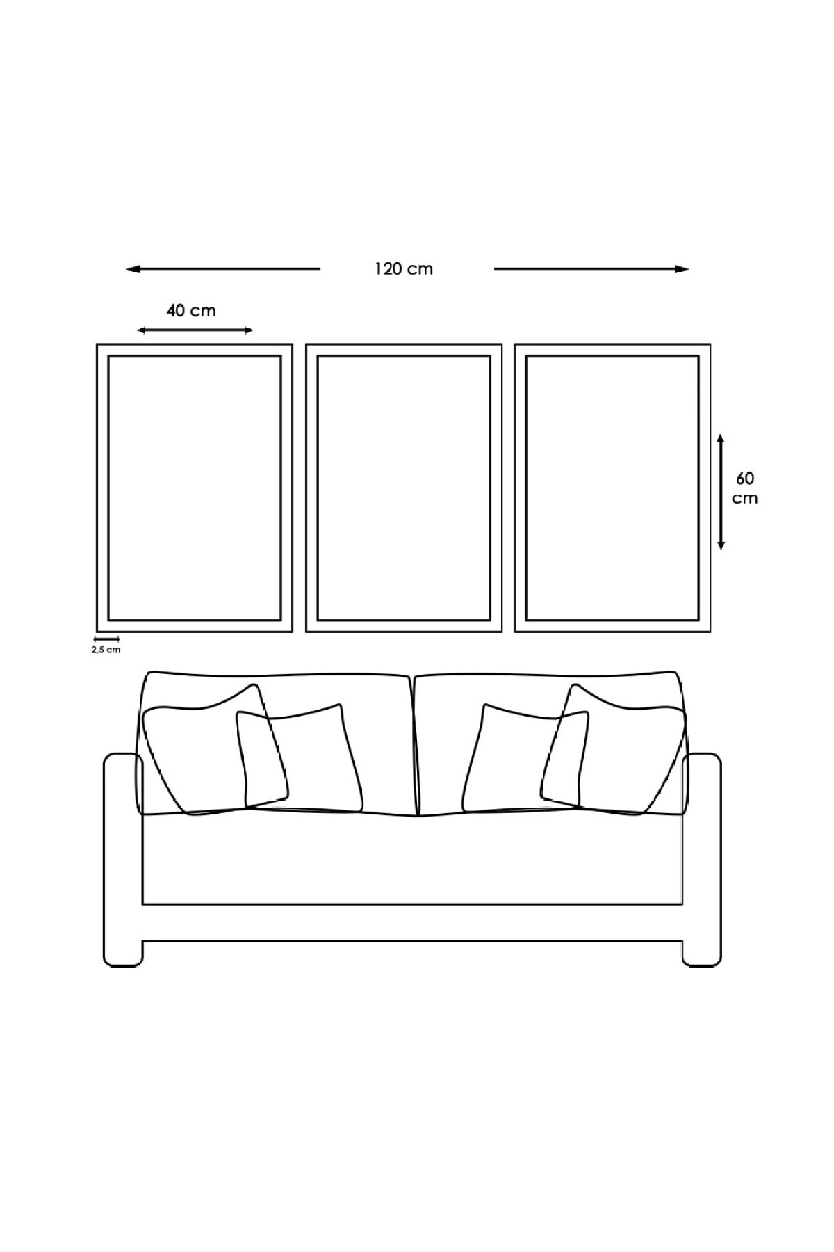 Modern Ahşap Çerçeveli Hayvanlar Alemi Tablo