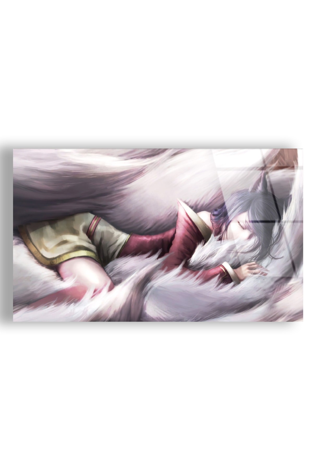 Anime Karakter UV Baskı Kırılmaz Cam Tablo