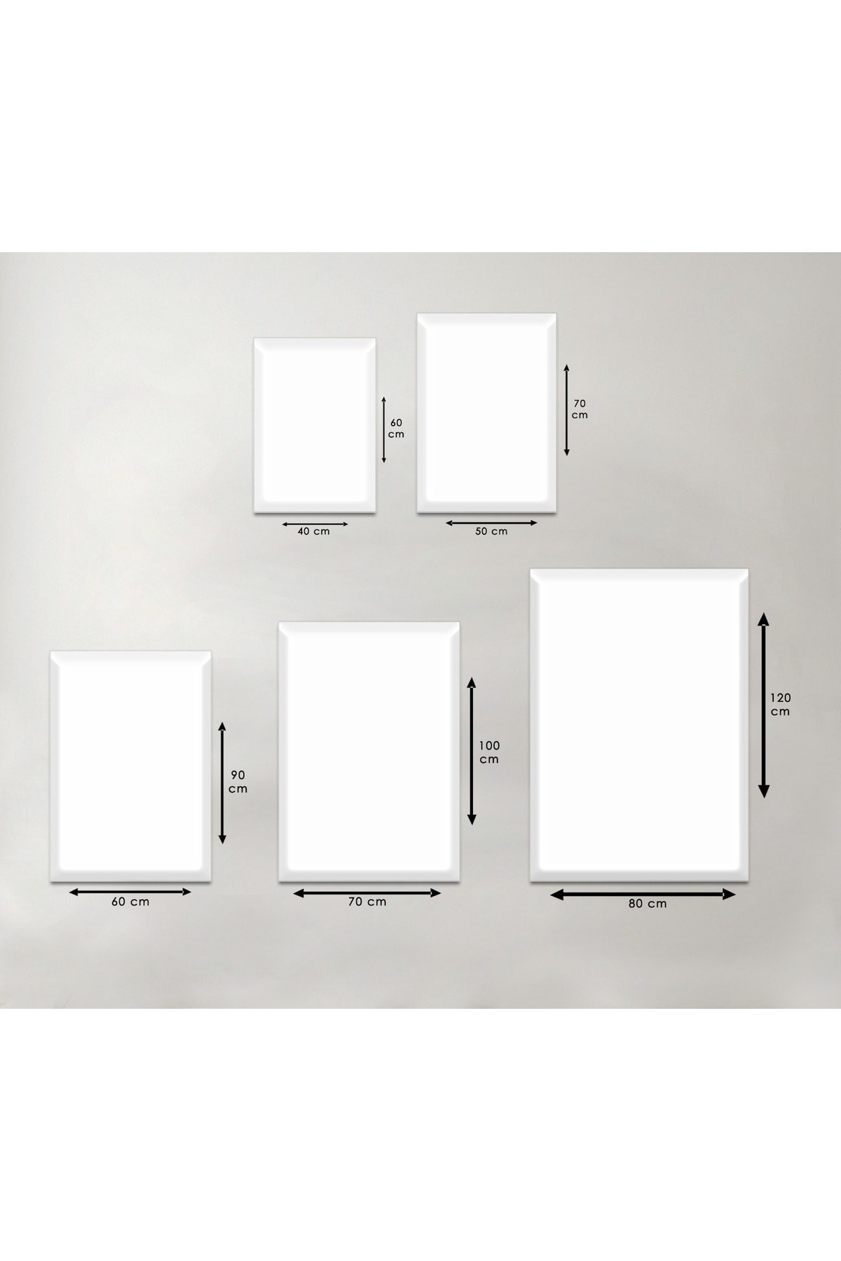 Minimalist Ağaç Manzara Ahşap Şase Dijital Baskı Kanvas Tablo