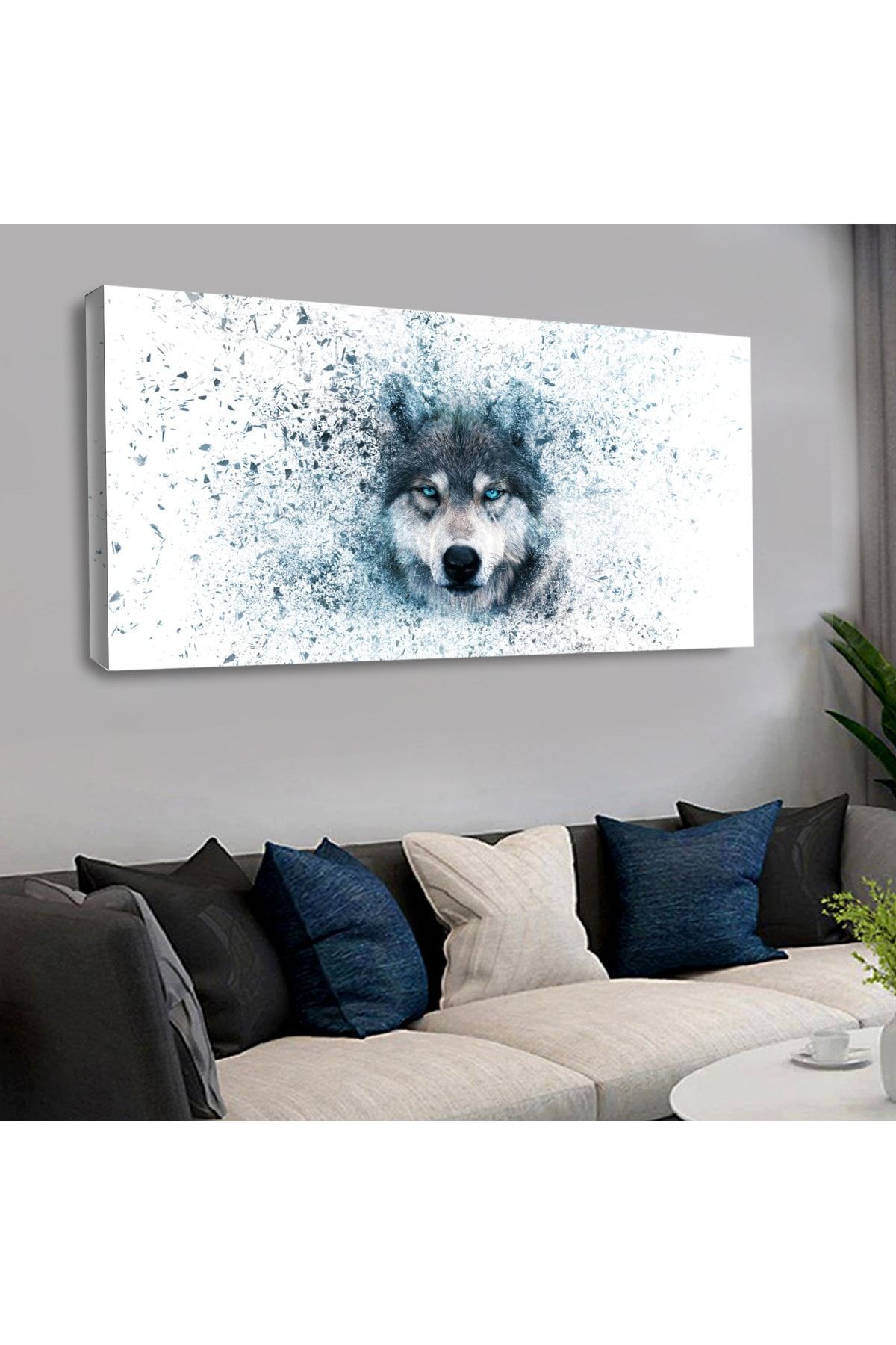 120 X 60 Cm Kanvas Kurt Tablo