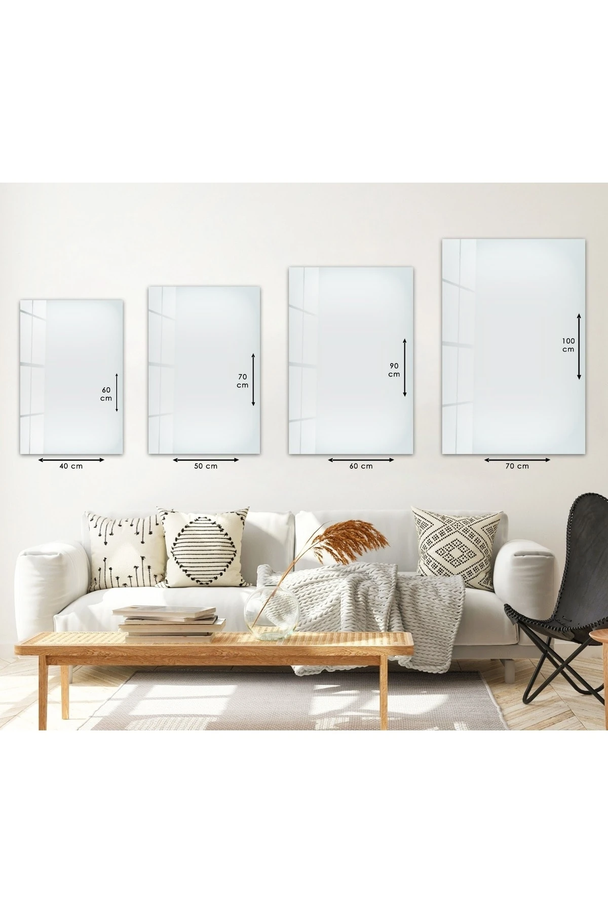 Sanat Tablosu Sanat Tablosu Kadın UV Baskı Kırılmaz Cam Tablo