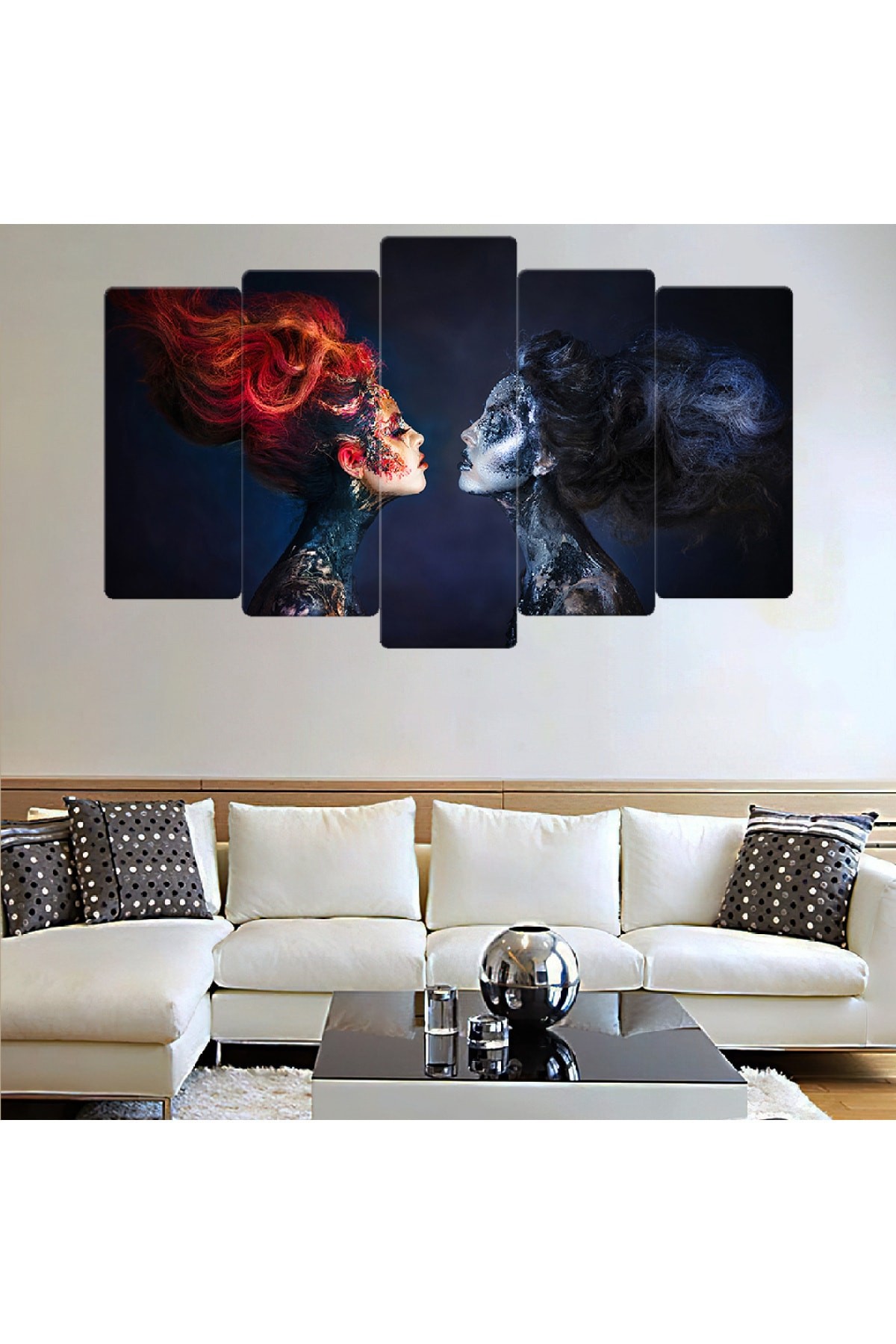 Kadın Sanat Ekstra Dayanıklı Solmaz MDF Tablo