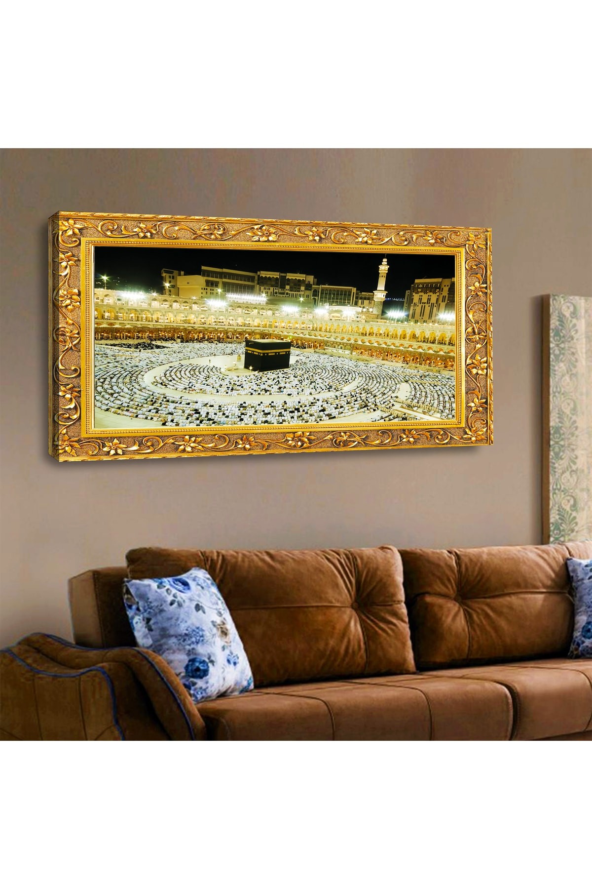 Ahşap Şase Dijital Baskı Kanvas Solmaz Tablo 120X60Cm