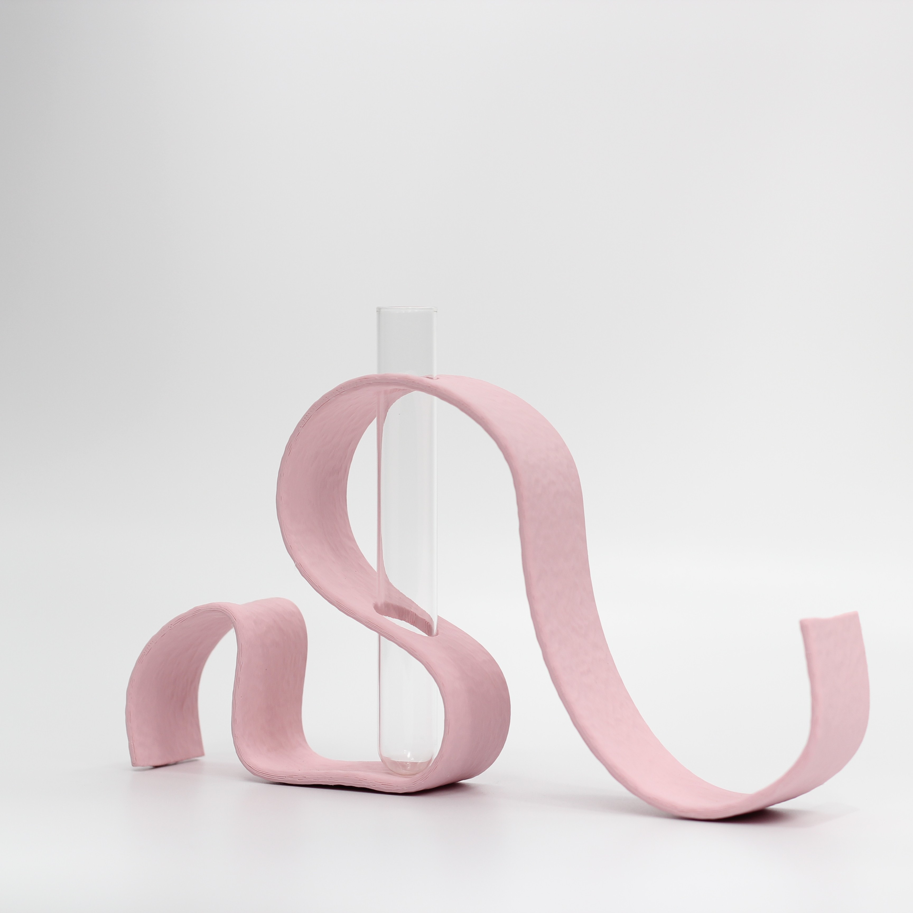 Vazo - Model S - Toz Pembe