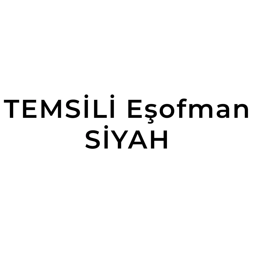 Siyah ''FILGE'' Eşofman