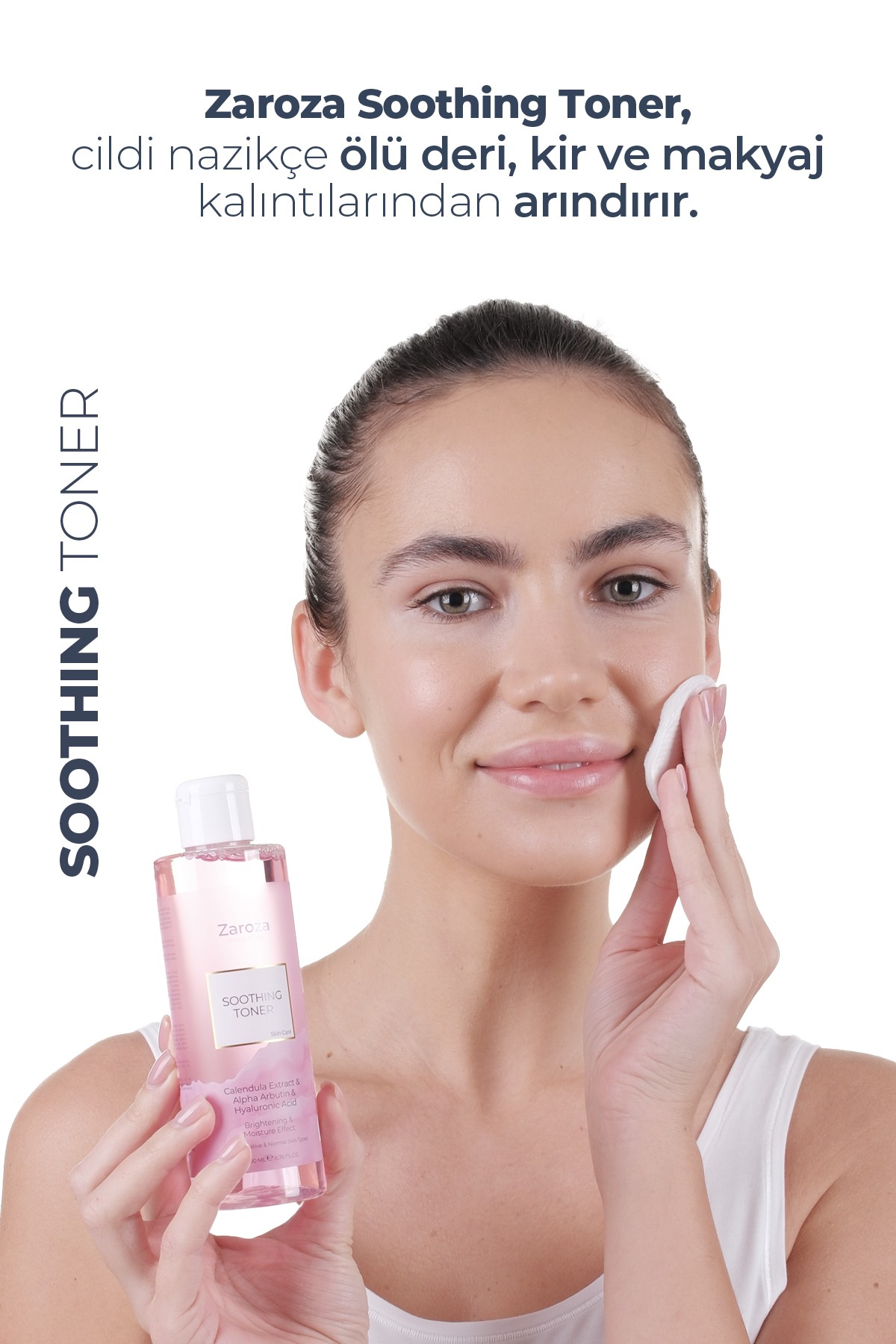 Soothing Toner | Aydınlatıcı & Nemlendirici Pembe Tonik - 200 ml