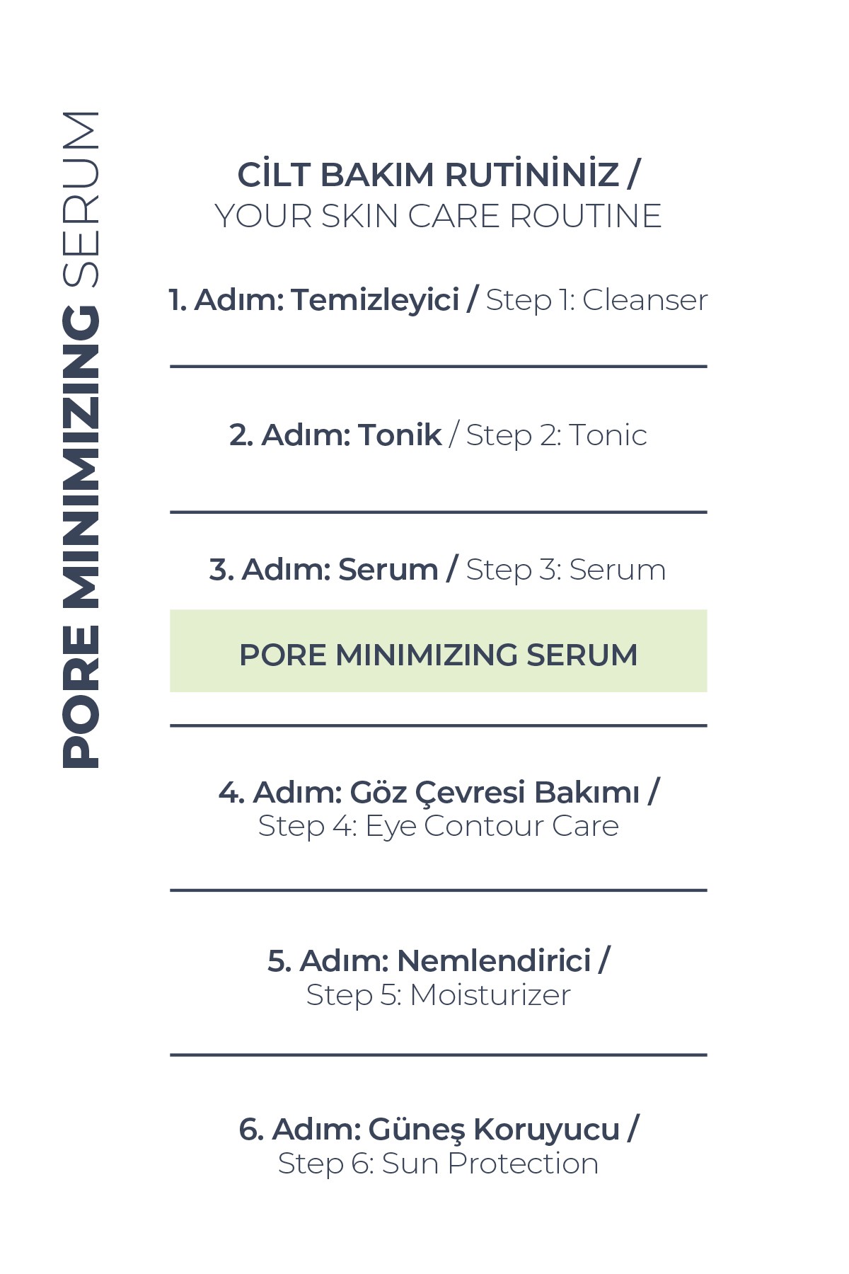 Pore Minimizing Serum | Gözenek Sıkılaştırıcı Pore Serum - 30 ml