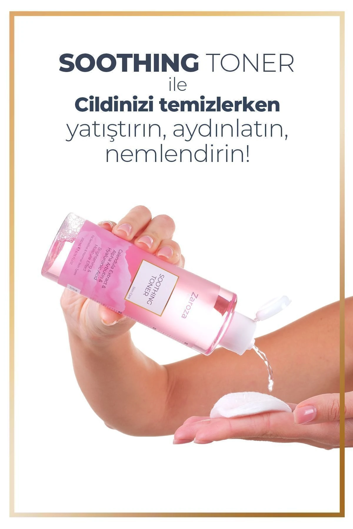 Soothing Toner | Aydınlatıcı & Nemlendirici Tonik - Zaroza