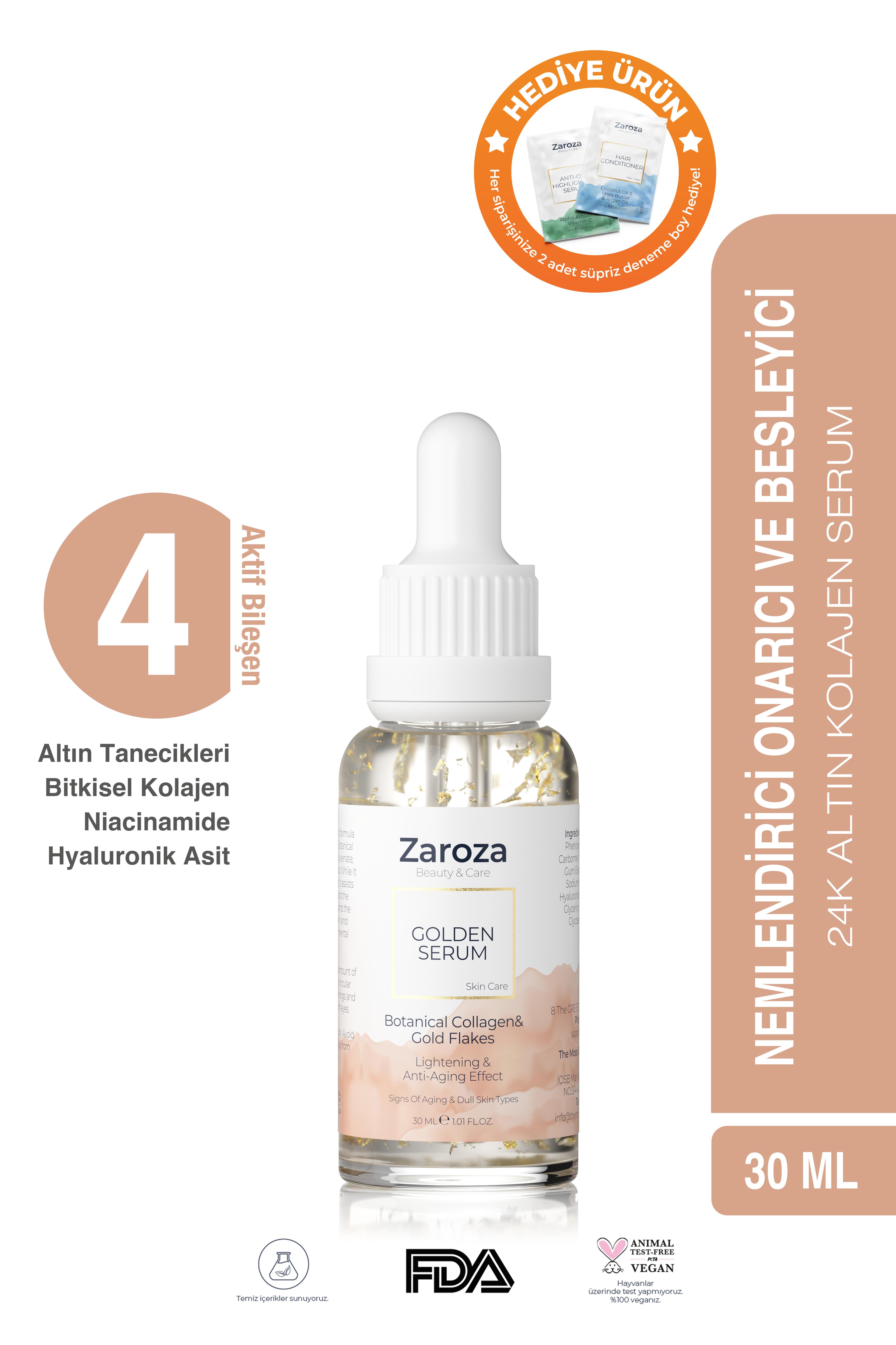 Yaşlanma Karşıtı 24k Golden Serum - 30 ml