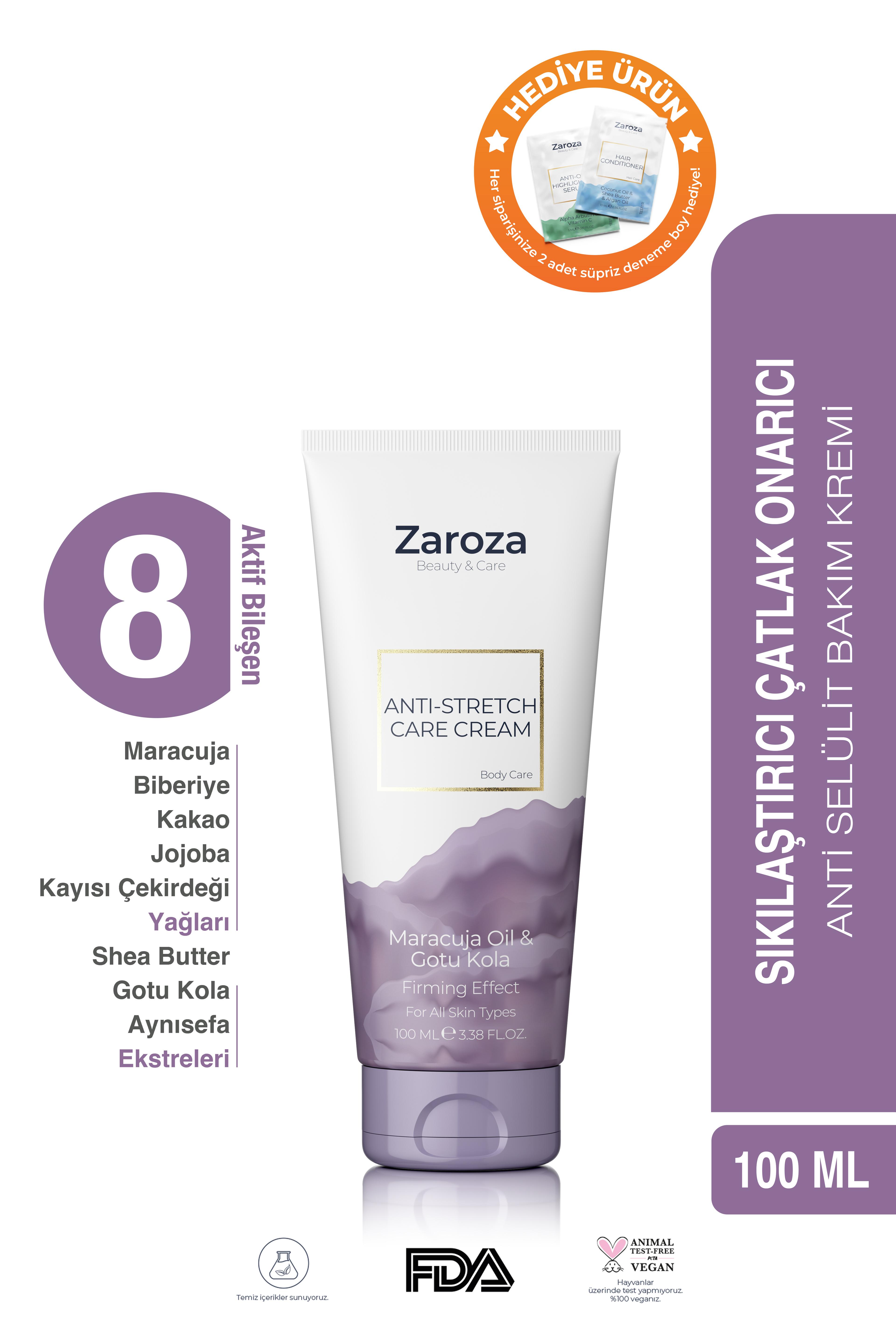 Çatlak Önleyici Krem - Anti-stretch Care Cream - 100 ml