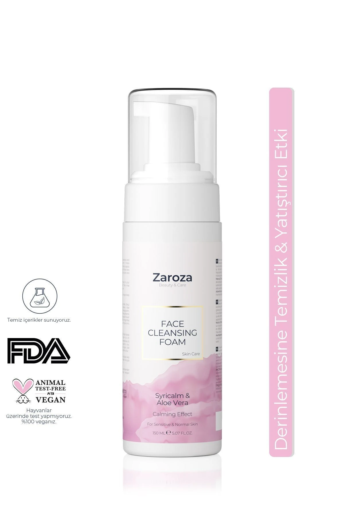 Face Cleansing Foam | Cilt ve Yüz Temizleme Köpüğü - Zaroza