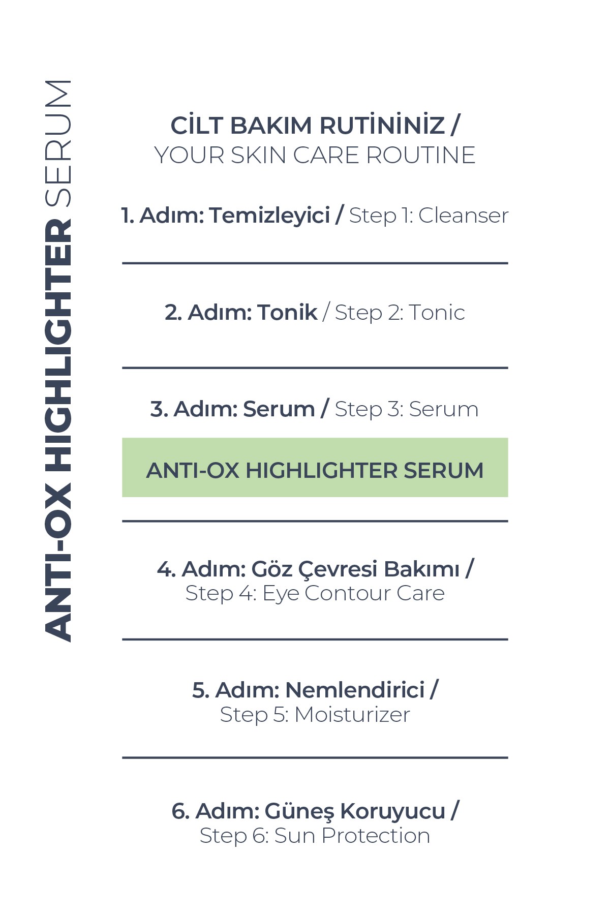 Anti-ox Serum | Leke Ve Yaşlanma Karşıtı Serum - 30 ml