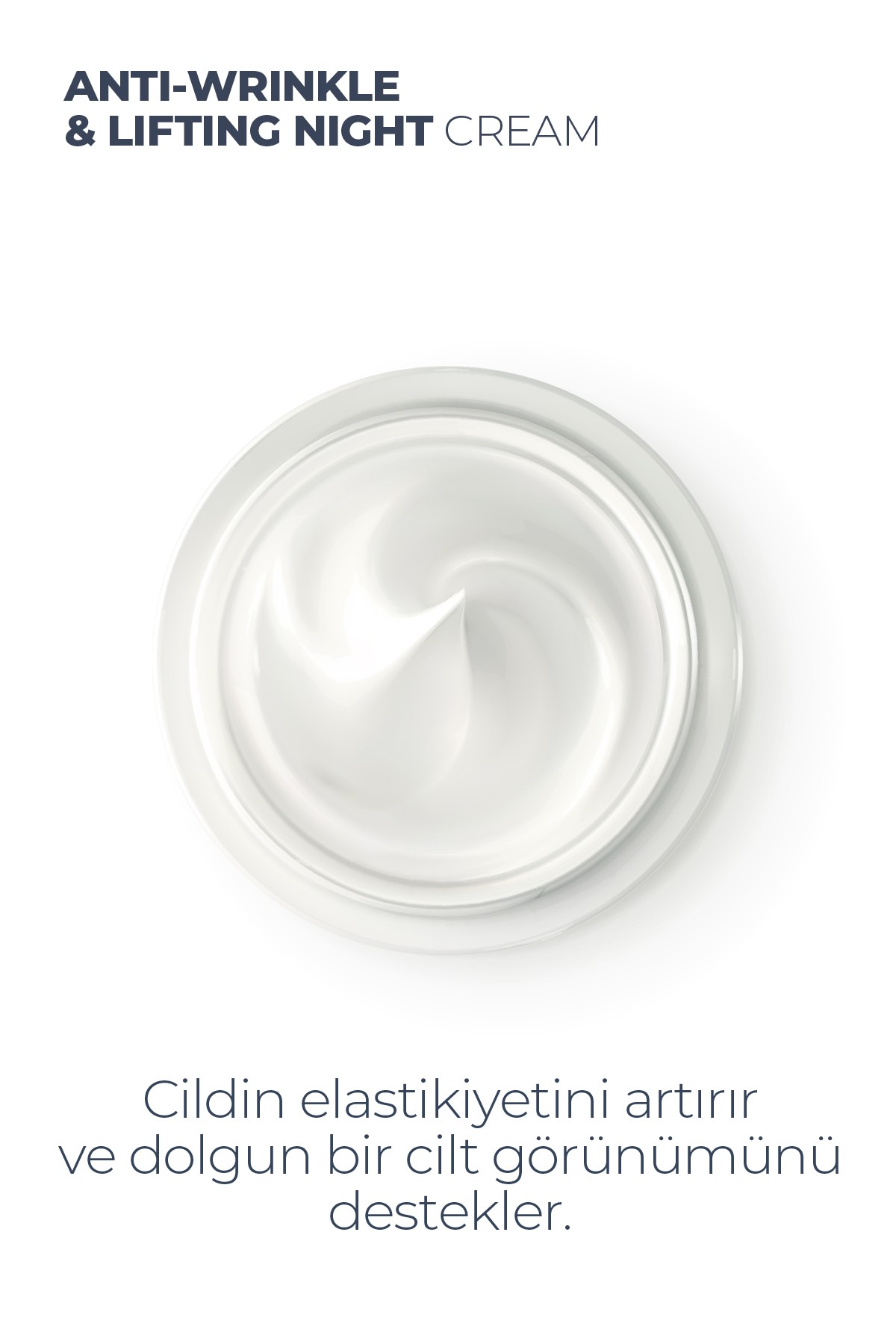 Anti-wrinkle & Lifting Night Cream 50 ml | Kırışıklık & Sarkma Karşıtı Retinol Gece Kremi 50 ml