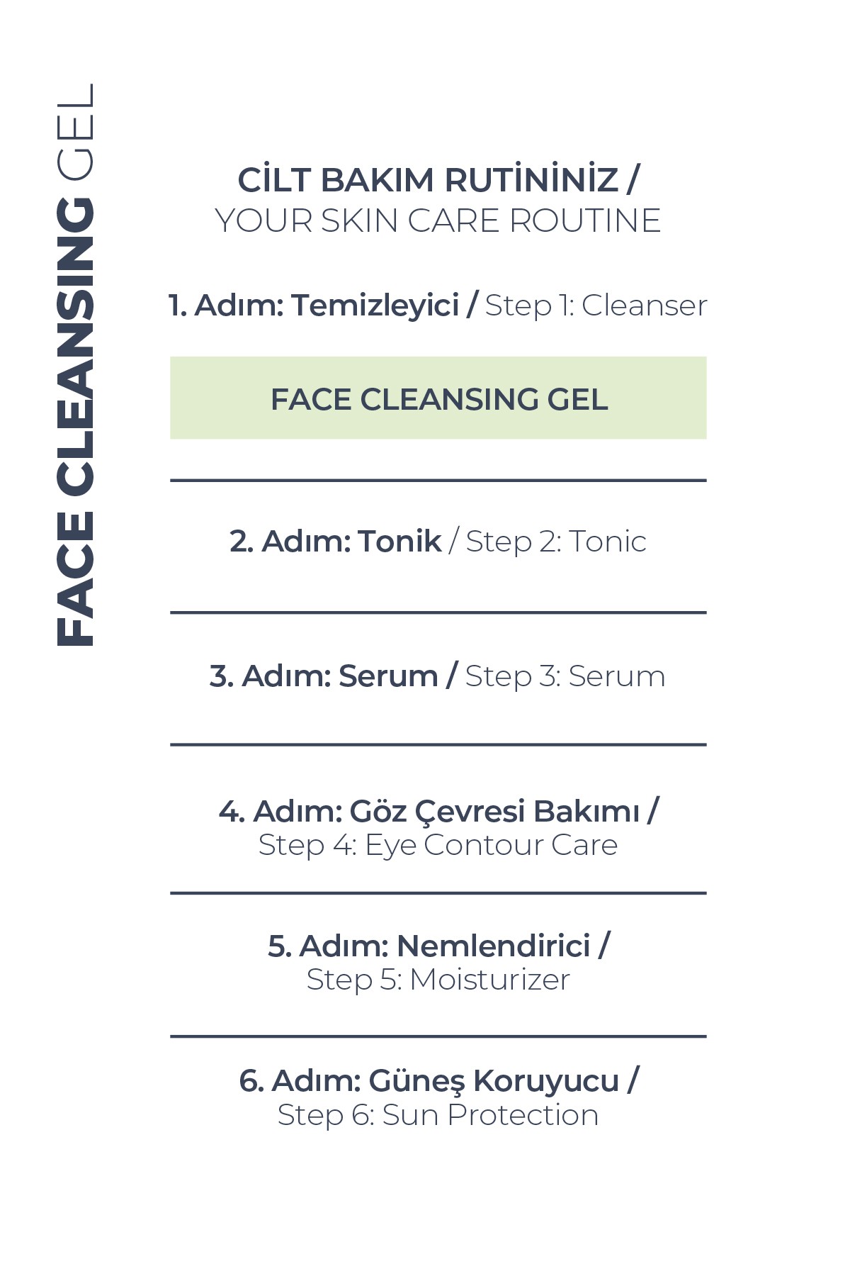 Face Cleansing Gel | Arındırıcı & Gözenek Sıkılaştırıcı Yüz Temizleme Jeli - 200 ml