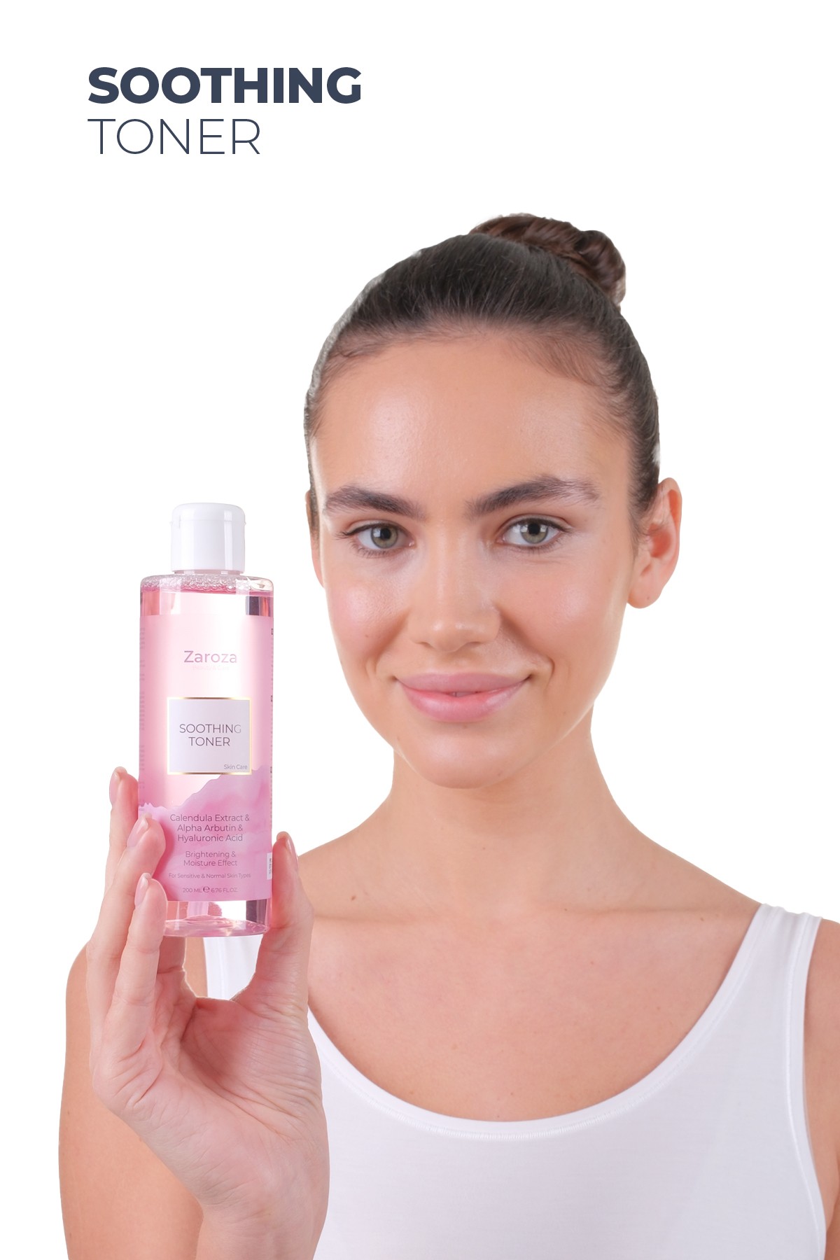 Soothing Toner | Aydınlatıcı & Nemlendirici Pembe Tonik - 200 ml