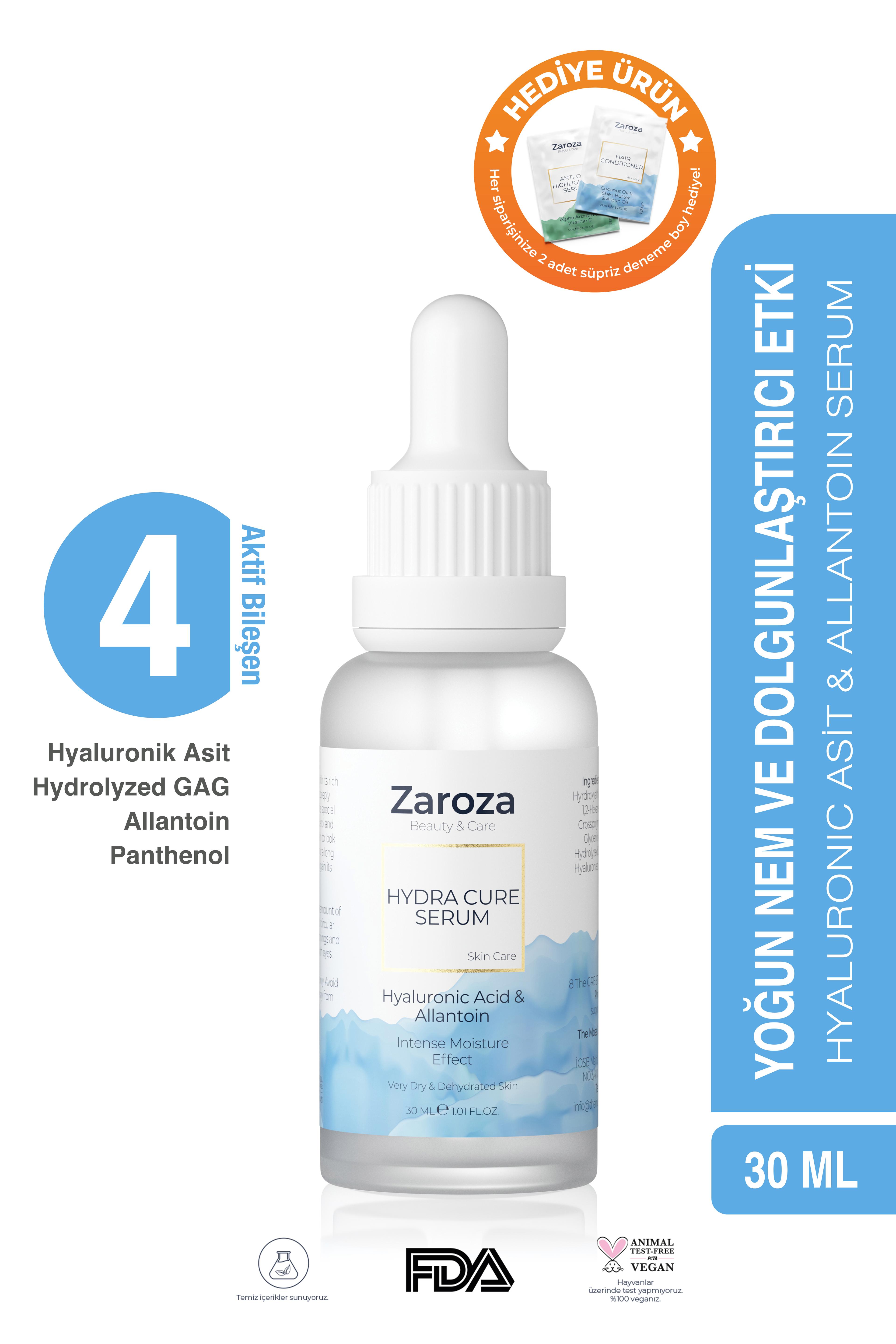 Hydra Cure Serum | Hyaluronik Asit Yoğun Nem Serumu - 30 ml
