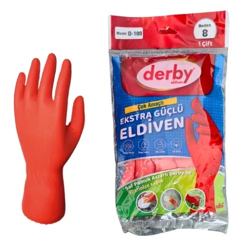 DERBY BULAŞIK (ÇOK AMAÇLI) ELDİVENİ 