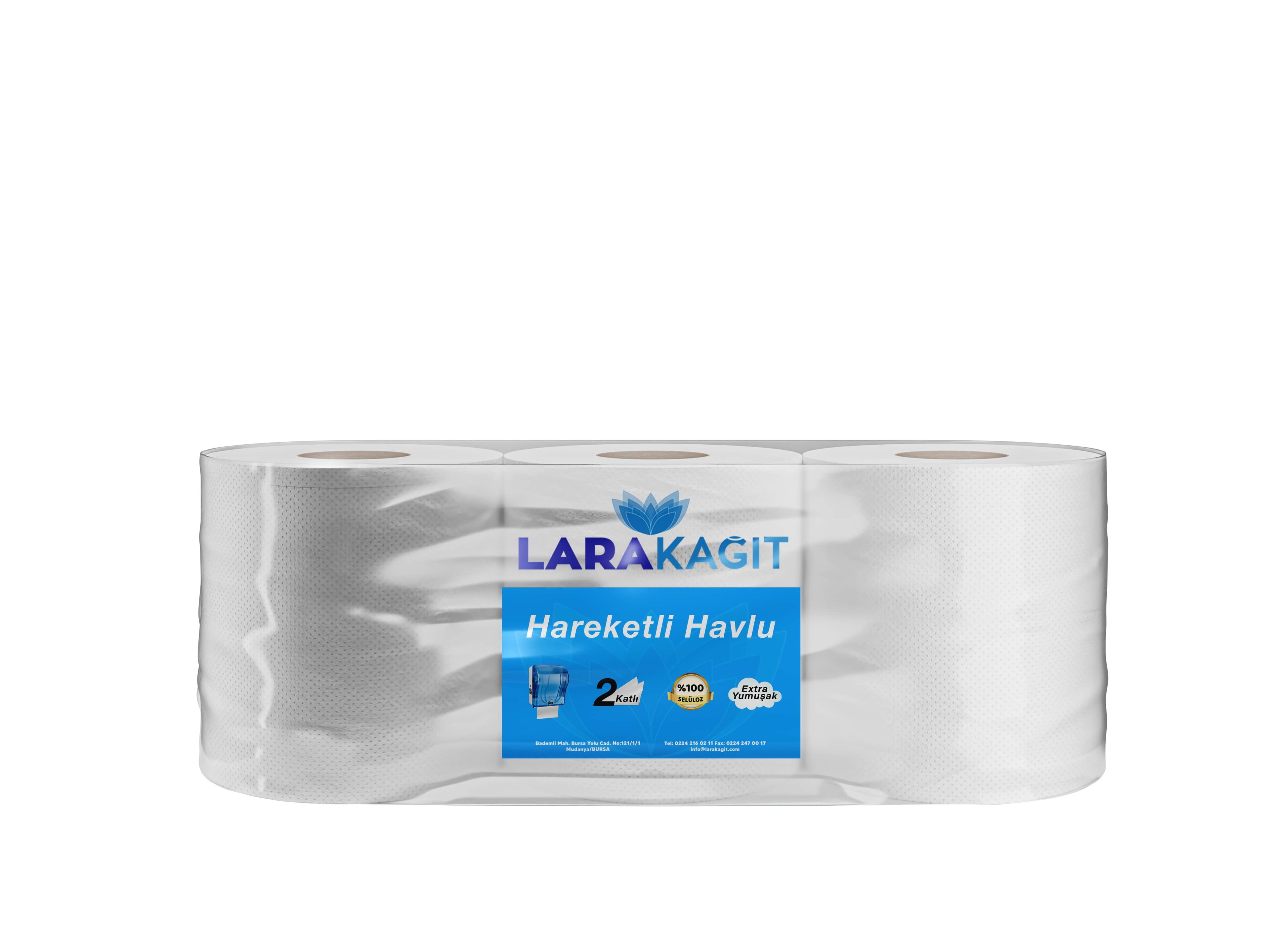 21 CM HAREKETLİ (FOTOSELLİ) HAVLU KAĞIT 4 kg 6 RULO