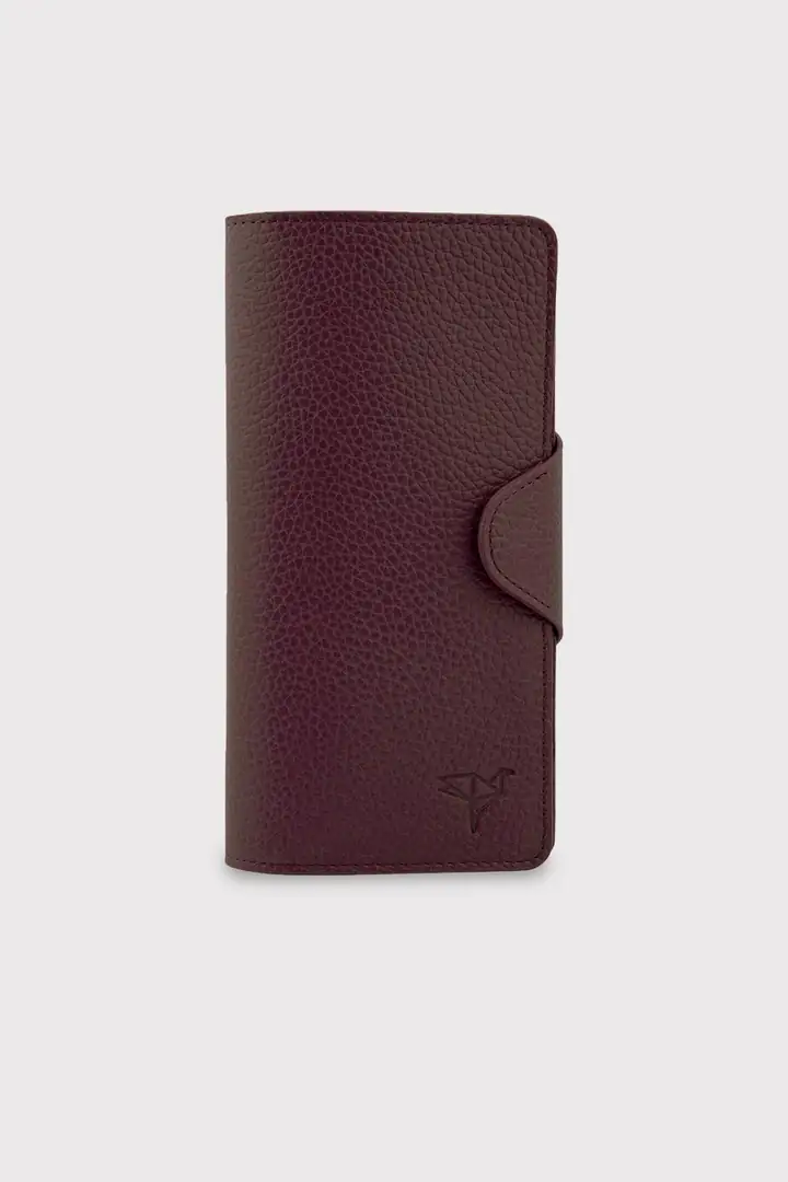 Garbalia Martha Hakiki Deri Unisex Portföy Cüzdan