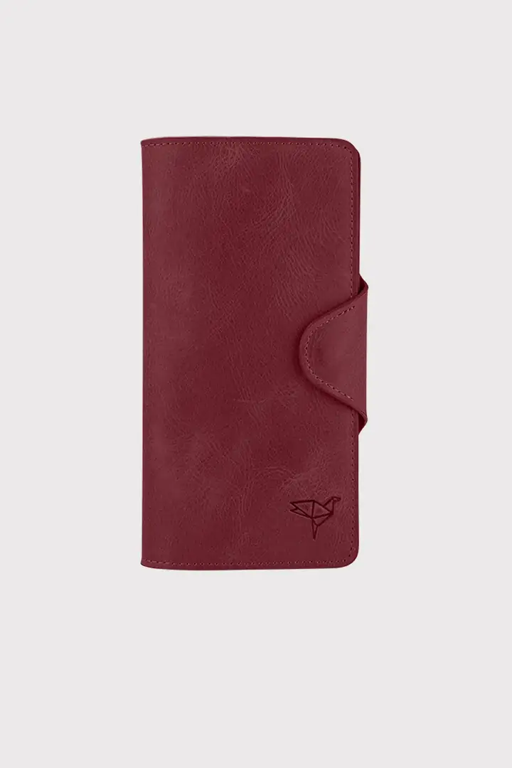 Garbalia Axel Hakiki Deri Bol Kartlıklı Unisex Portföy Cüzdan
