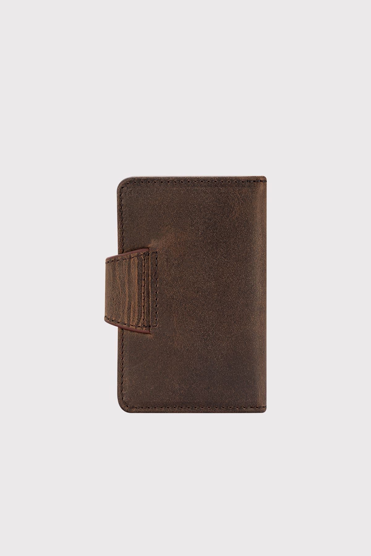 Garbalia Adanus Hakiki Deri Unisex Akordiyon Kartlık