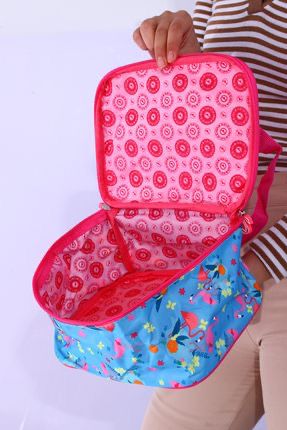 Bentopia Ortopedik Çok Gözlü İlkokul Sırt Çantası ve Beslenme Çantası Seti