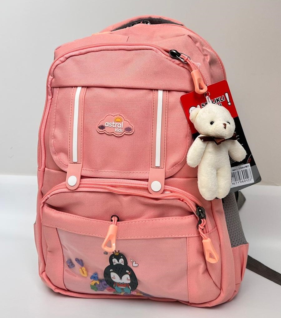 Astral Kids Üçlü Set Ortopedik İlk Okul ve Orta Okul Sırt Çantası 