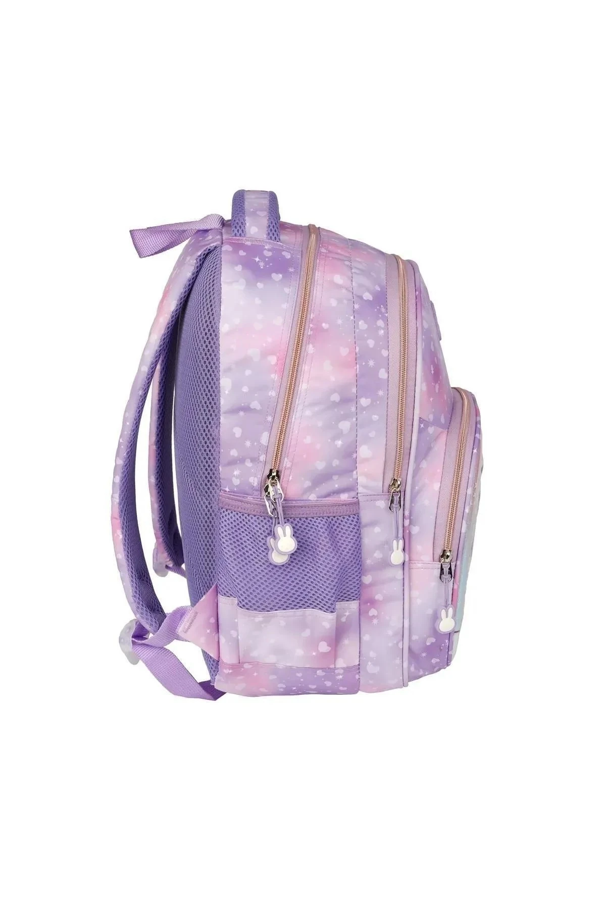 Bentopia Ortopedik Çok Gözlü Kabartma Figürlü İlkokul Sırt Çantası Beslenme Çantası Kalemlik Üçlü Takım