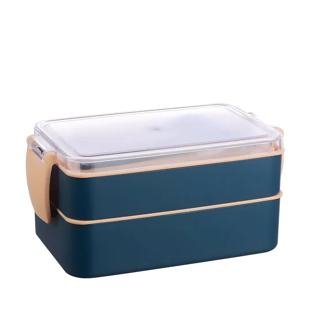 Beslenme Kabı İki Katlı - 900ml - Beslenme Kutusu 2 Katlı Set