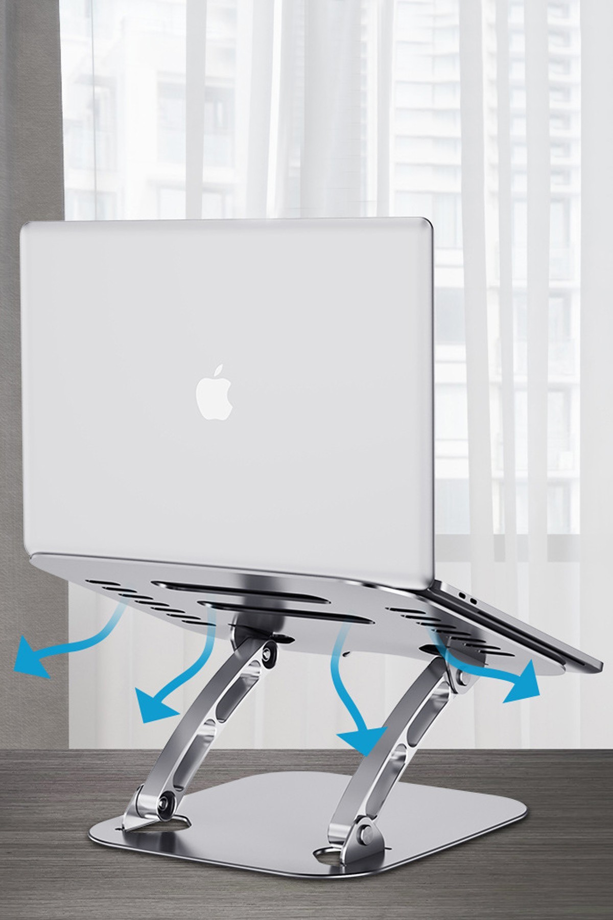 Alüminyum Ayarlı Laptop Macbook Notebook Yükseltici Tutucu