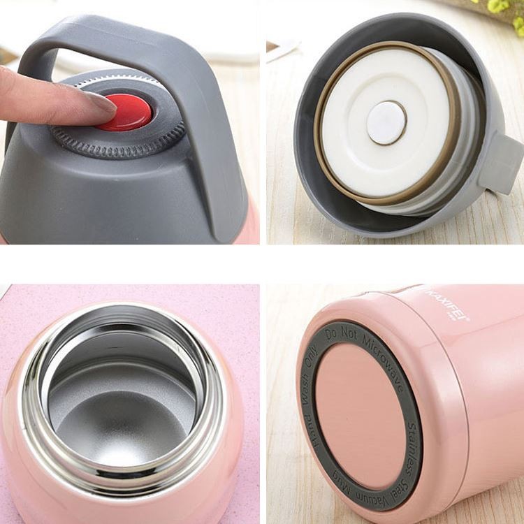 Bentopia Paslanmaz Çelik Yemek Termosu - 600 ml- Bebek Mama Saklama Termosu