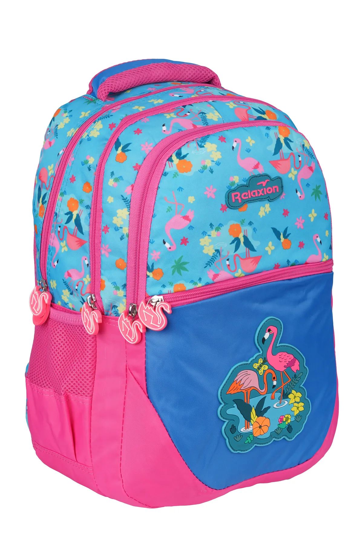 Bentopia Ortopedik Çok Gözlü İlkokul Sırt Çantası ve Beslenme Çantası Seti