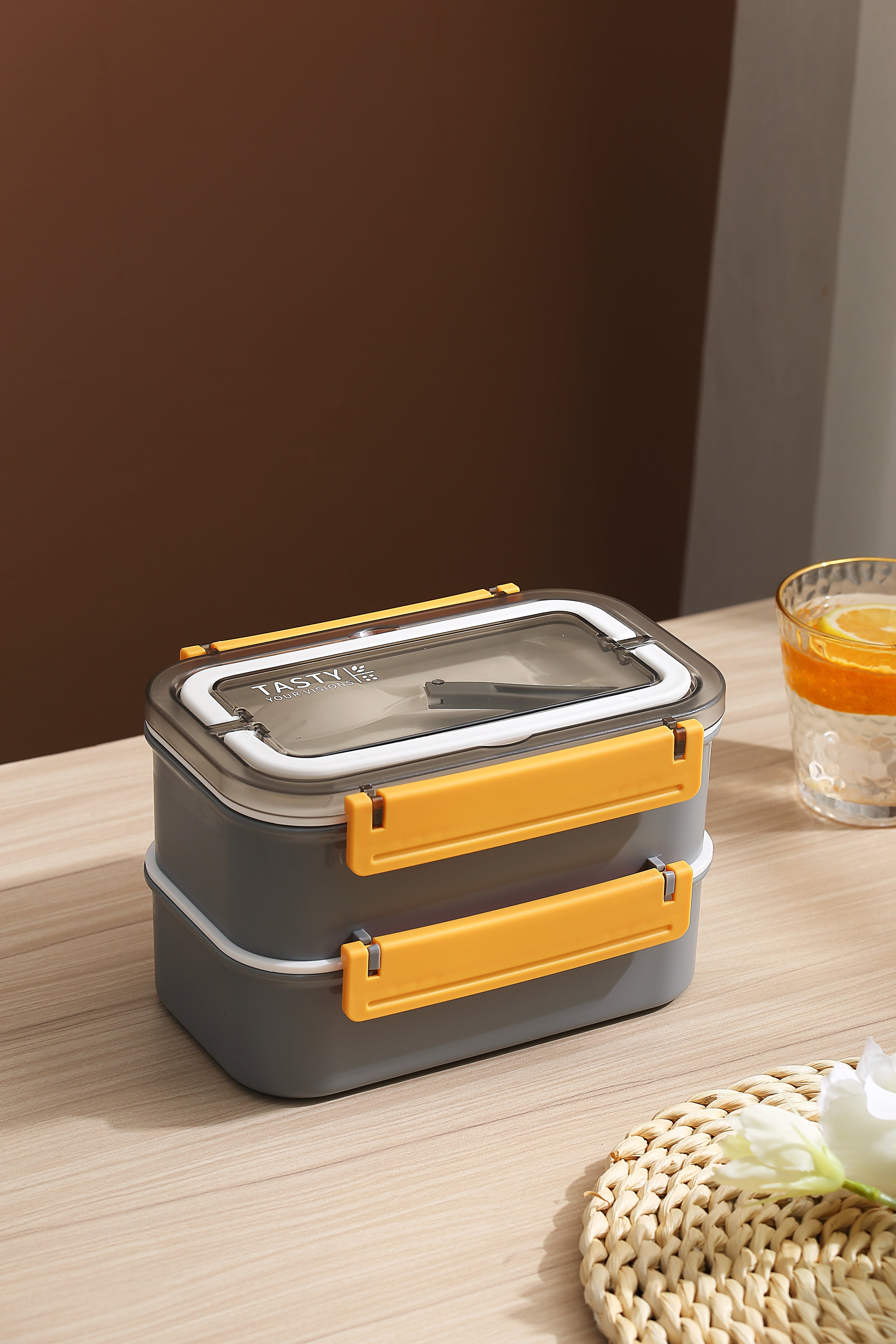 Çift Katmanlı Paslanmaz Çelik Beslenme Kabı-1600 ml Beslenme Kutusu