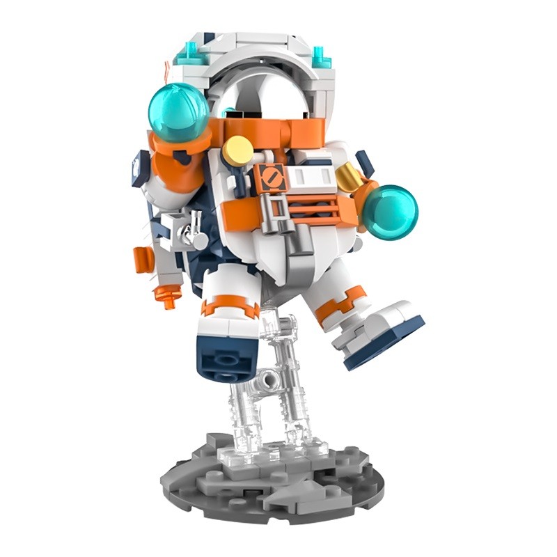 Jaki Mini Uzay Serisi - Astronot 302 Parça Oyuncak Yapım Seti