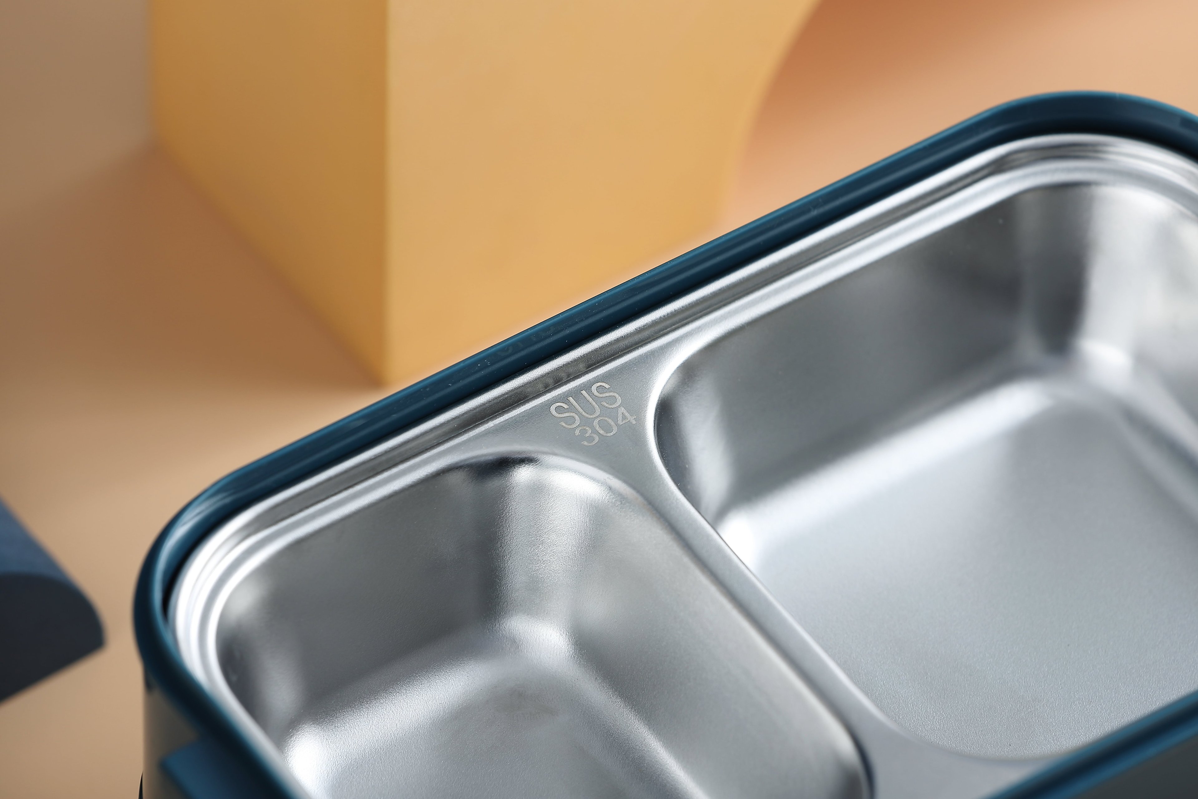 Çift Katmanlı Paslanmaz Çelik Beslenme Kabı-1400 ml Beslenme Kutusu
