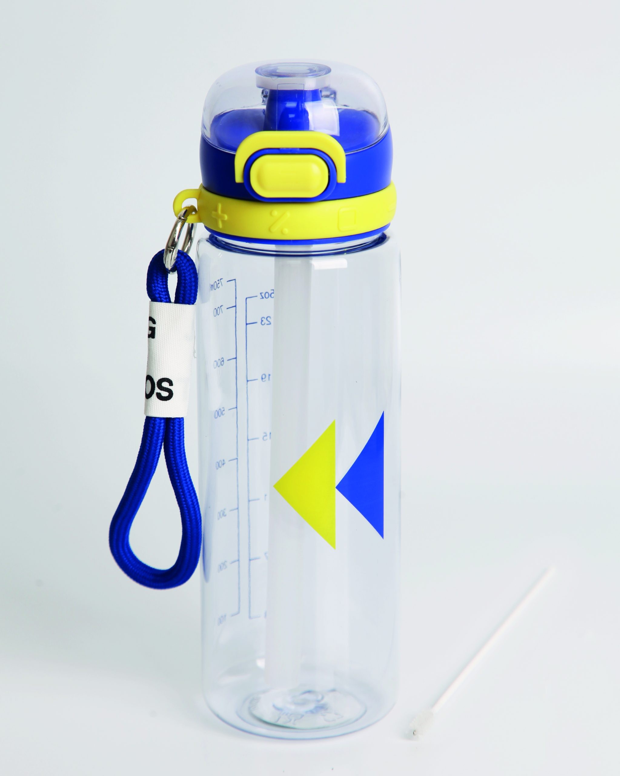 Bentopia 750 ml Okul Su Matarası  Pipetli ve Pipetsiz Kullanım