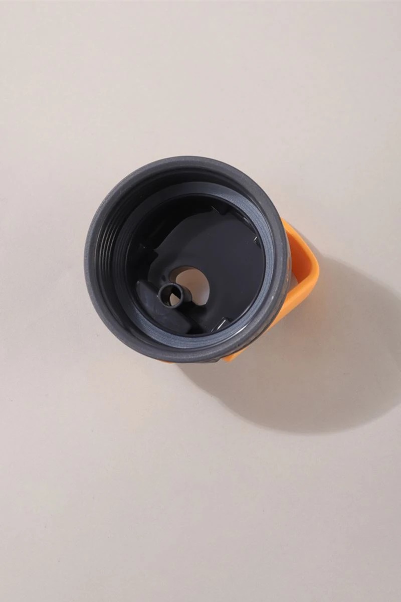 Paslanmaz Çelik Su Matarası - 580 ml - Pipetli ve Kulplu 316 Çelik Suluk