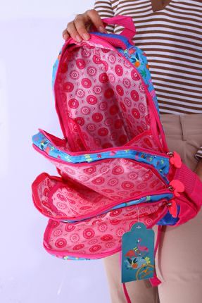 Bentopia Ortopedik Çok Gözlü İlkokul Sırt Çantası ve Beslenme Çantası Seti