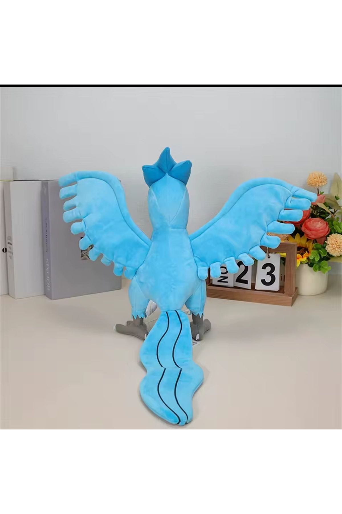 Articuno peluş oyuncak Articuno pokemon peluş pokemon go 35cm