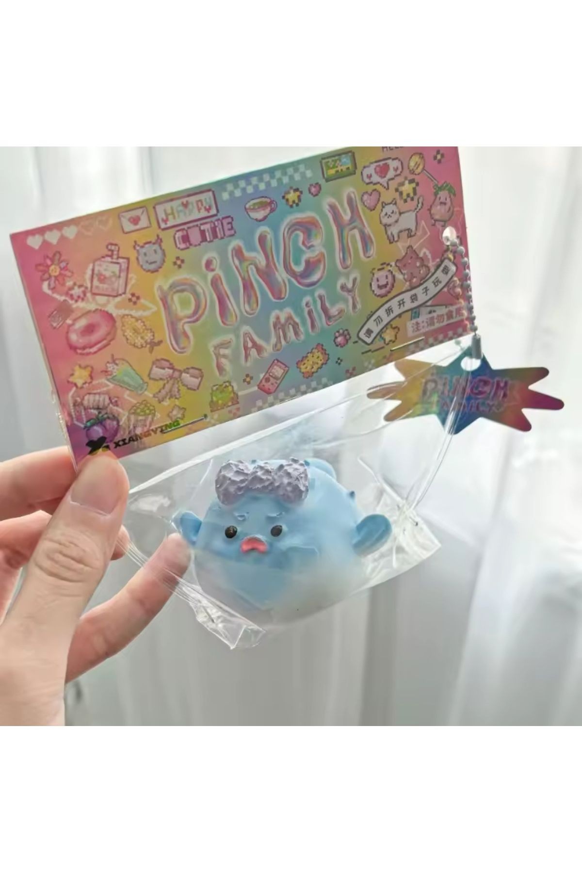 Balon balığı Sukuşi Yumoş Jel Stres Oyuncağı balık Squishy Elastik Kedi Patisi Taba