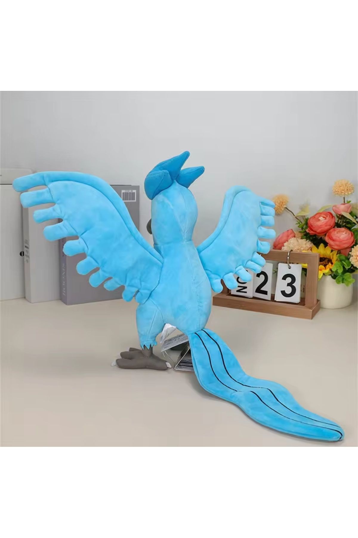 Articuno peluş oyuncak Articuno pokemon peluş pokemon go 35cm