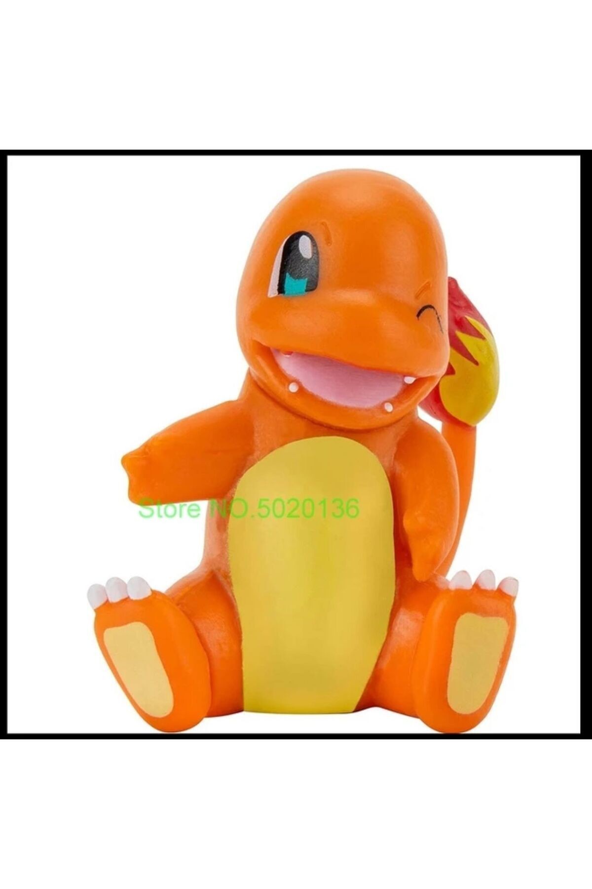 1 Adet Blastoise Pokemon Figür 8cm Ve 1 Adet Poketopu - Pokemon Pokeball - charmander4cm