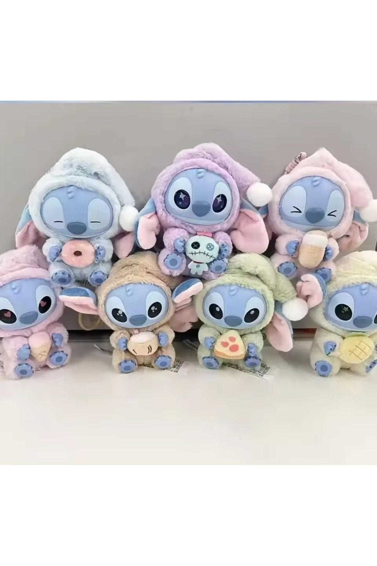 Stitch sürpriz anahtarlık yeni nesil labubu model stitch anahtarlık sürpriz kutusunda stich
