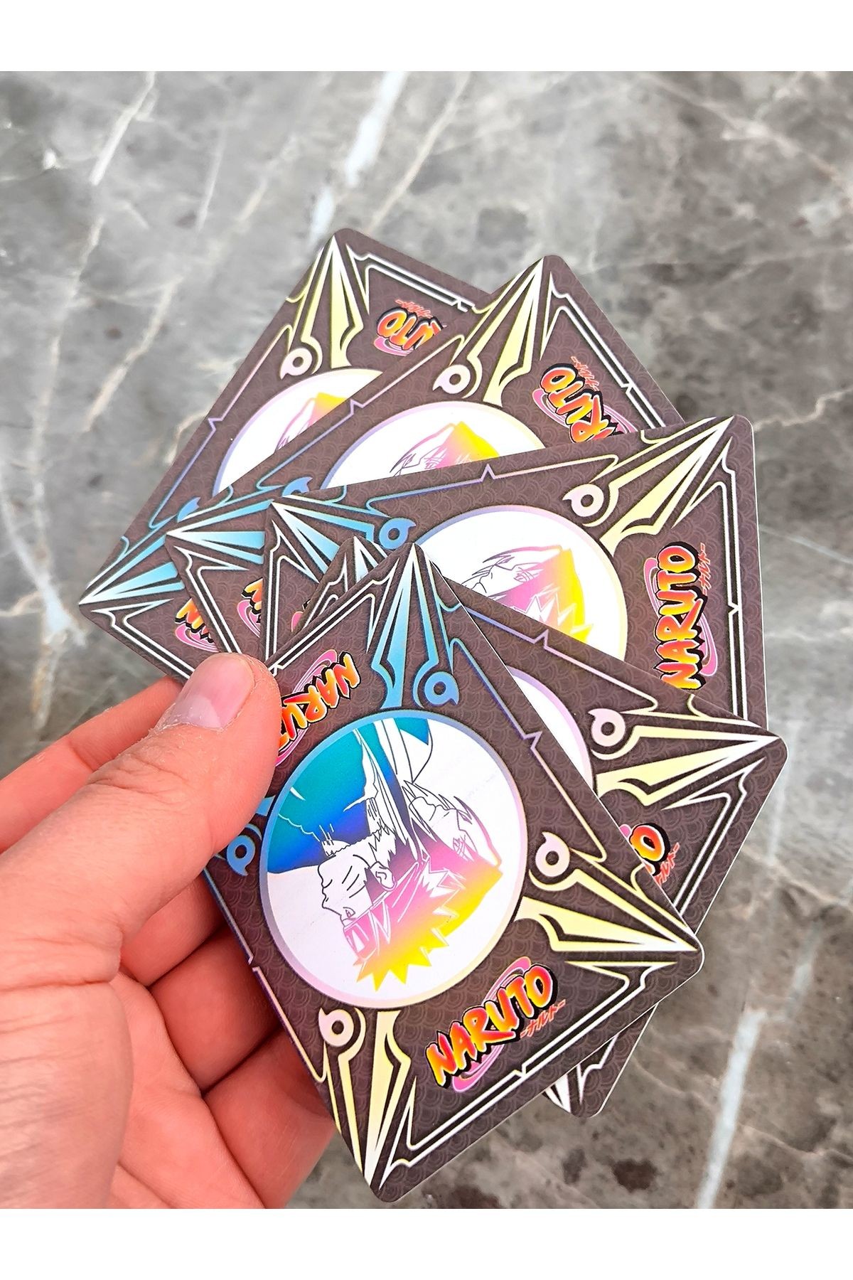 Naruto kart anime Naruto kartları 2 paket 10 adet sert parlak kart özel seri