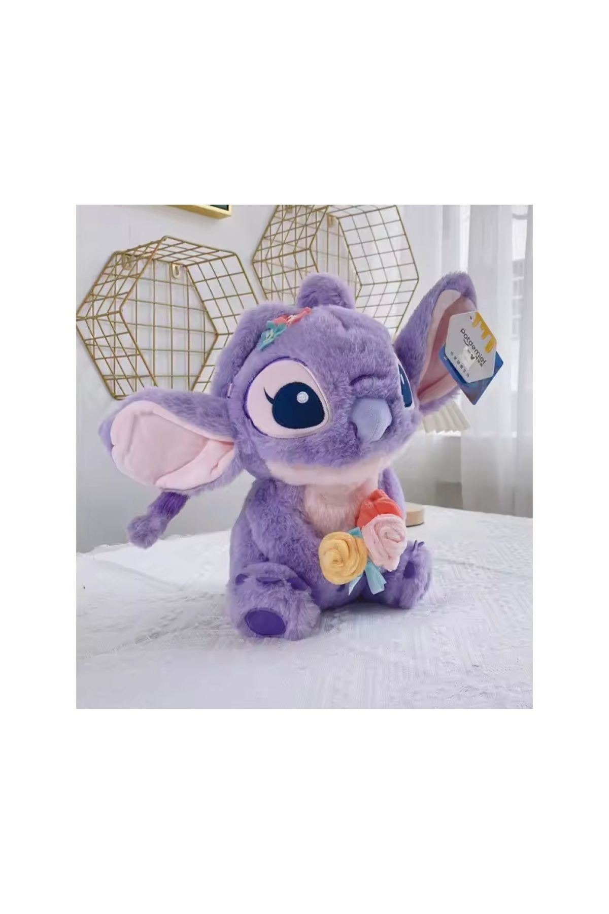 Evcil hayvanların gizli yaşamı lider tavşan peluş oyuncak sevimli tüylü pelüş kawaii - angelcicek35