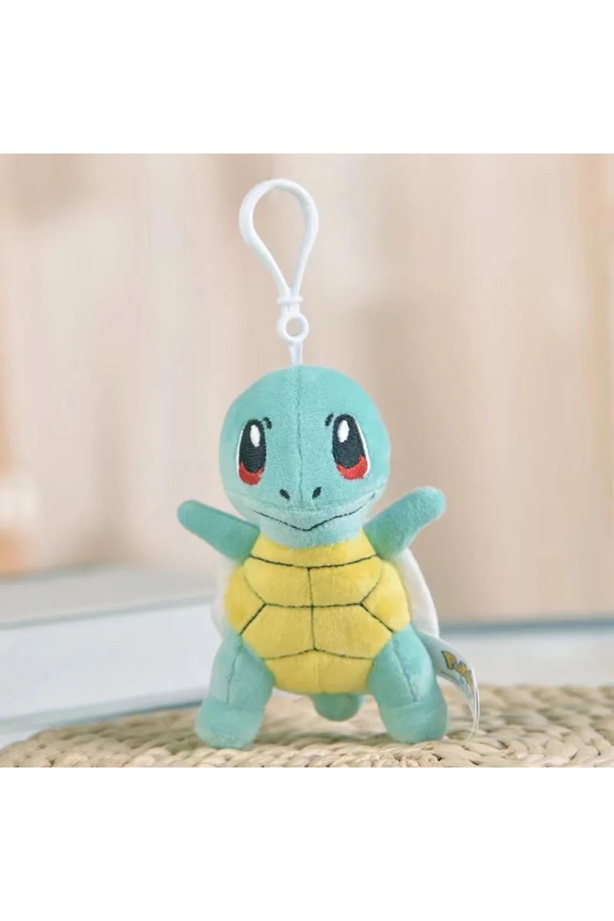 4lü Squirtle, Bulbasaur, Charmander, Togepi 10-12cm Peluş Oyuncak Anahtarlık Çanta Süsü