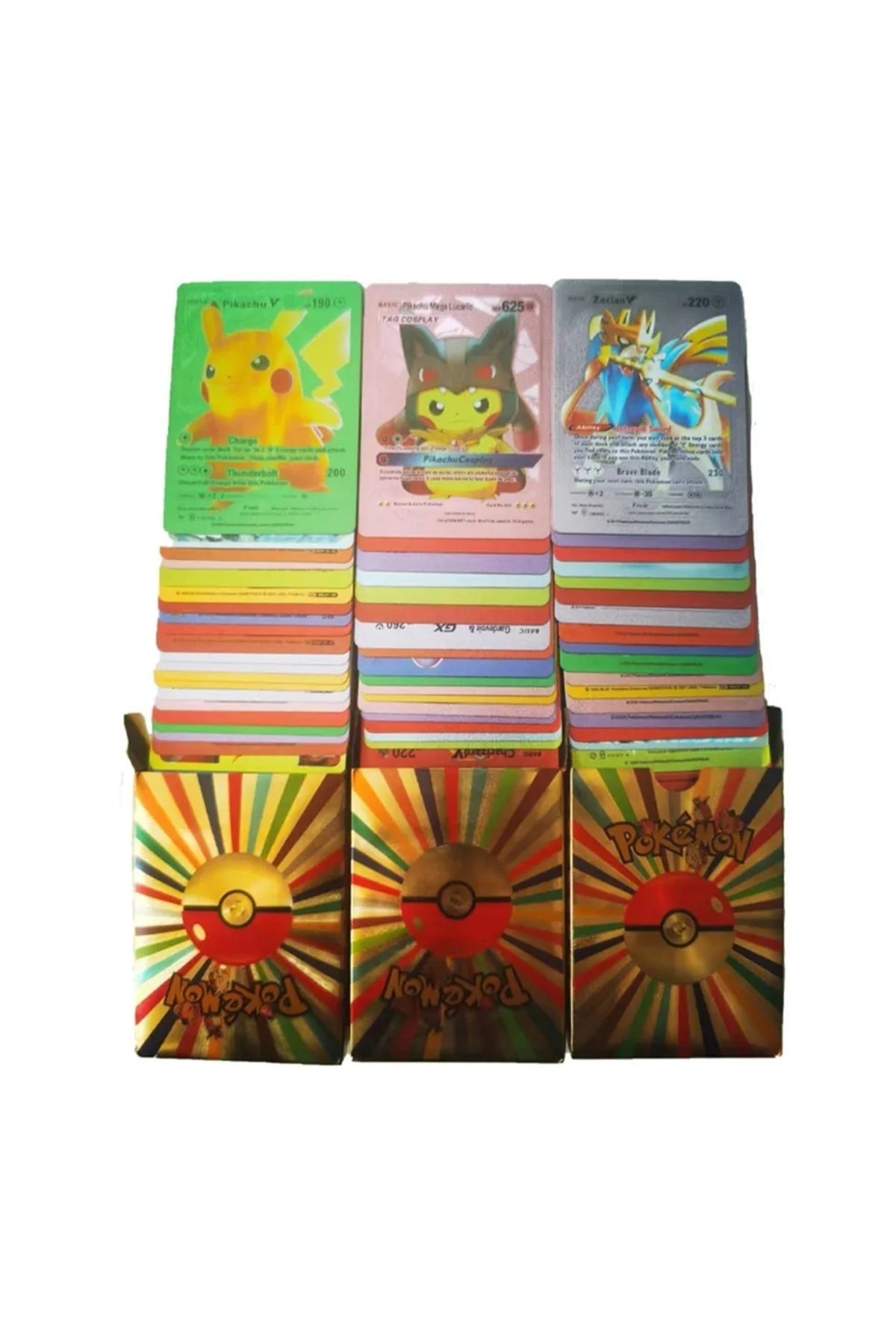 Pokemon kartları 11 adet karışık