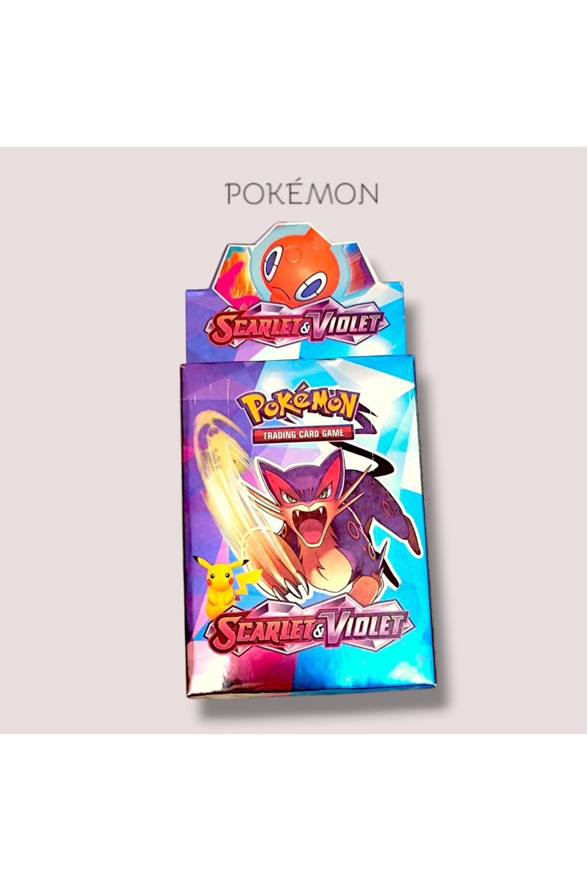 Pokemon kart serisi SCARLET & VİOLET - 1 kutu 30 adet - Pokekart Pokemon Kartlar