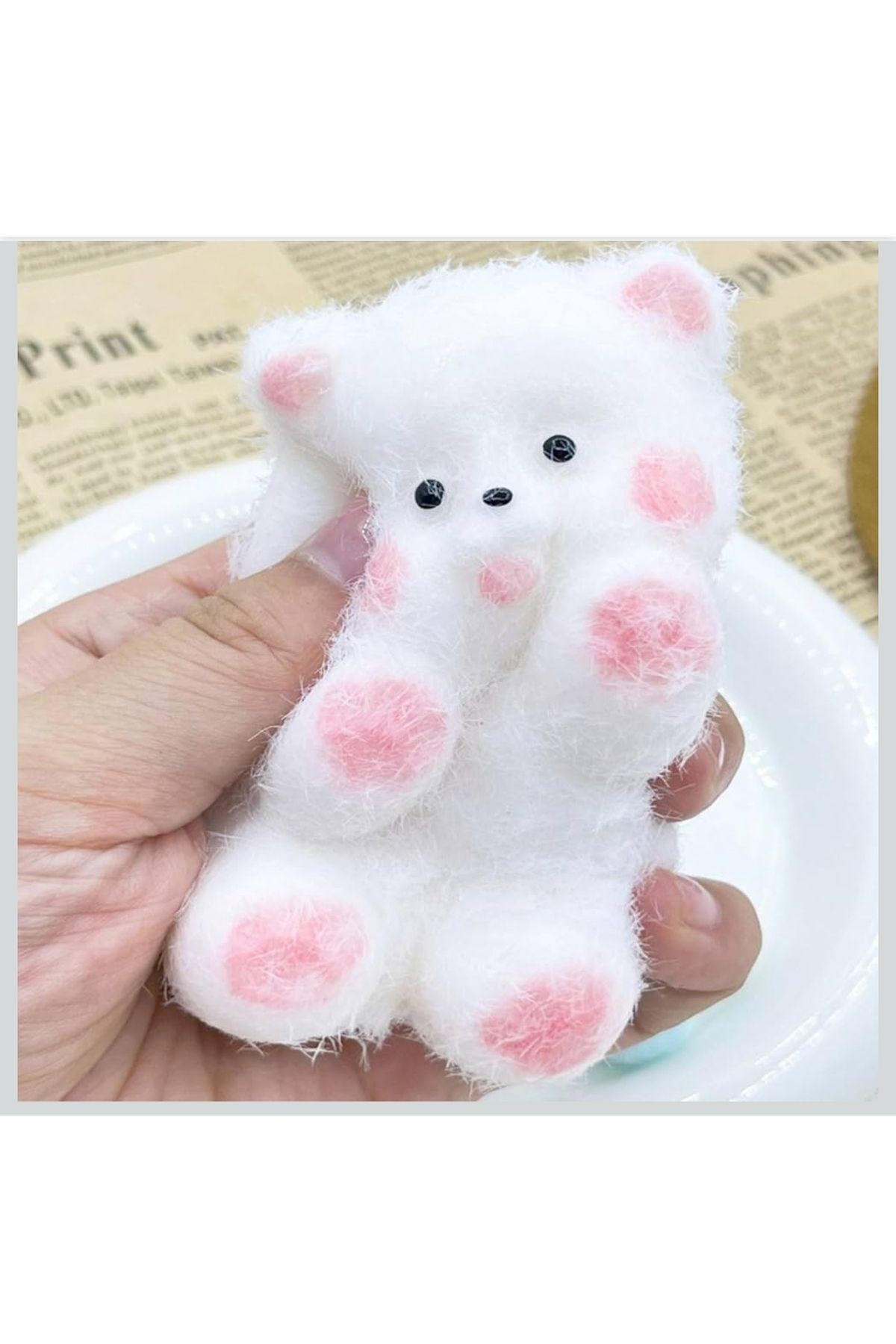 Köpek Sukuşi Yumoş Jel Stres Oyuncağı Köpek Model Squishy Elastik Kedi Patisi Taba